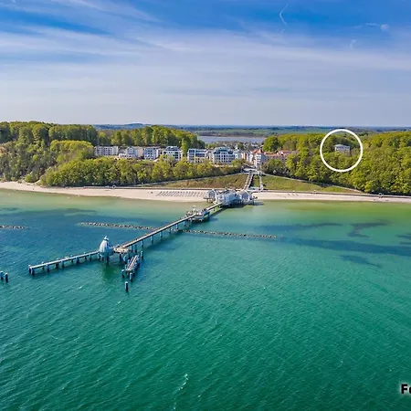 Residenz Seeblick, Fewo 10 Mit Balkon Und Ostseeblick Sellin  Exterior photo